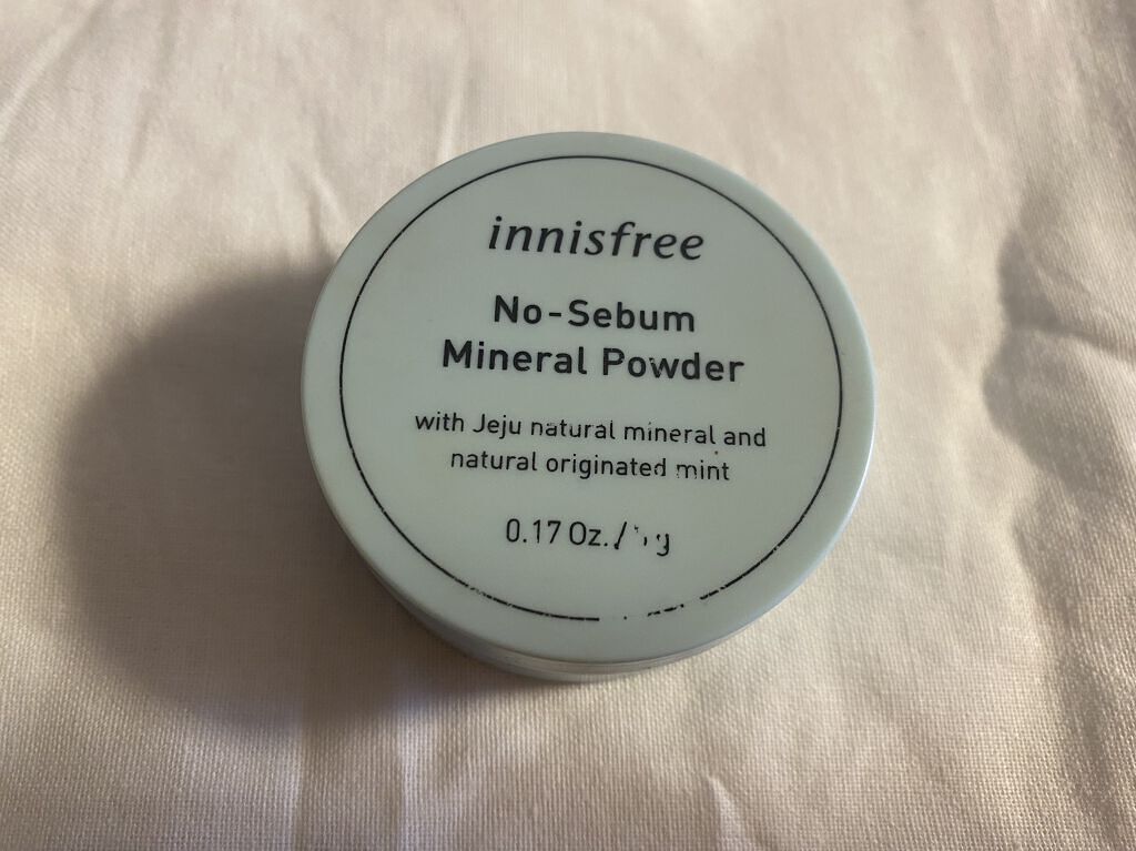 ノーセバム ミネラルパウダー/innisfree/ルースパウダーを使ったクチコミ（1枚目）