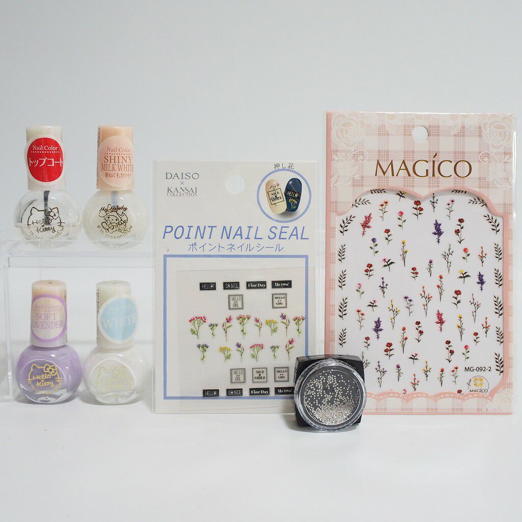 サンリオネイル/DAISO/マニキュアを使ったクチコミ(4枚目)