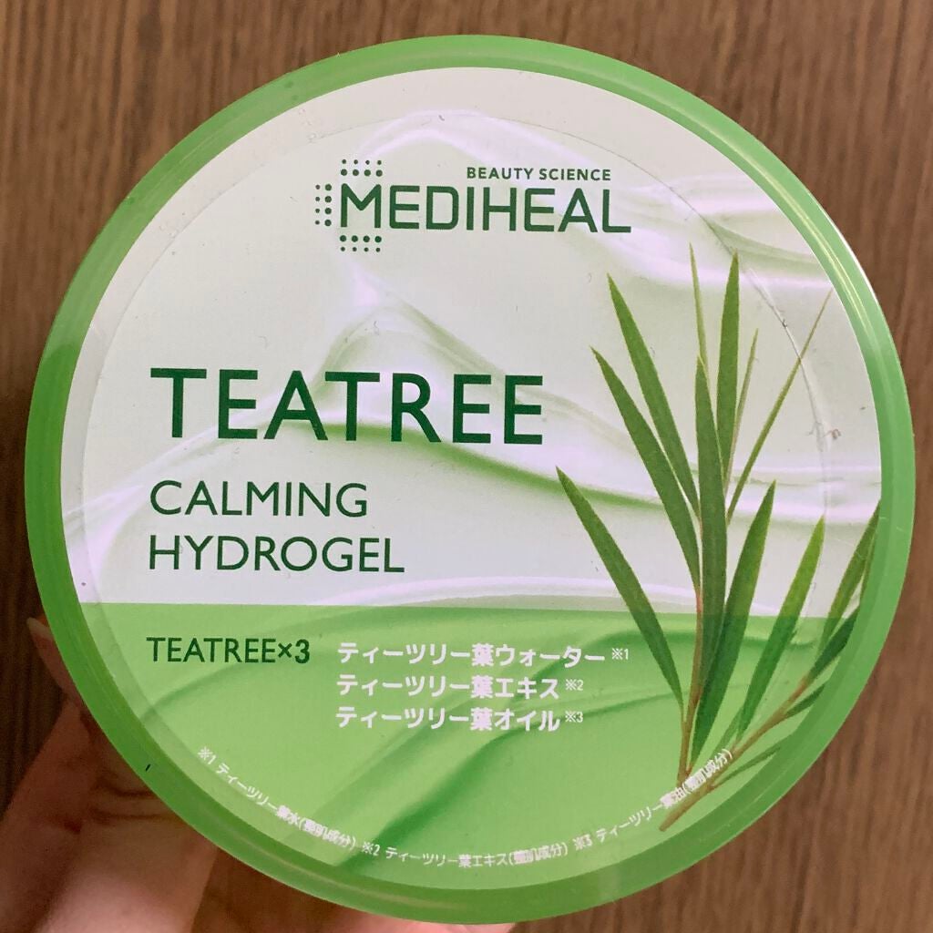 ティーツリーカーミングハイドロジェル/MEDIHEAL/ボディローションを使ったクチコミ(1枚目)