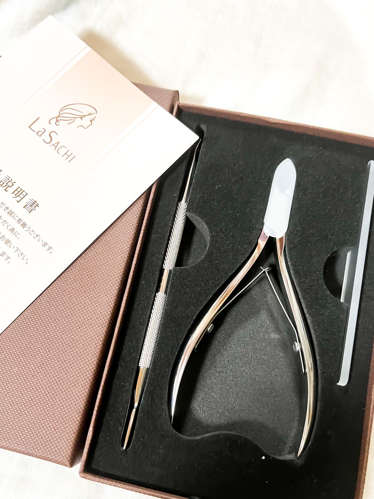 甘皮処理 ネイル ニッパー プッシャー セット/La SACHI/ネイル用品を使ったクチコミ(6枚目)