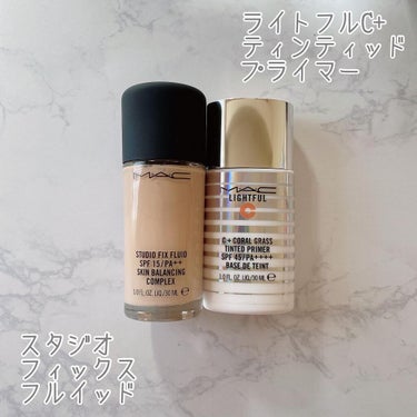 スタジオフィックス フルイッド SPF 15/M・A・C/リキッドファンデーションを使ったクチコミ（2枚目）