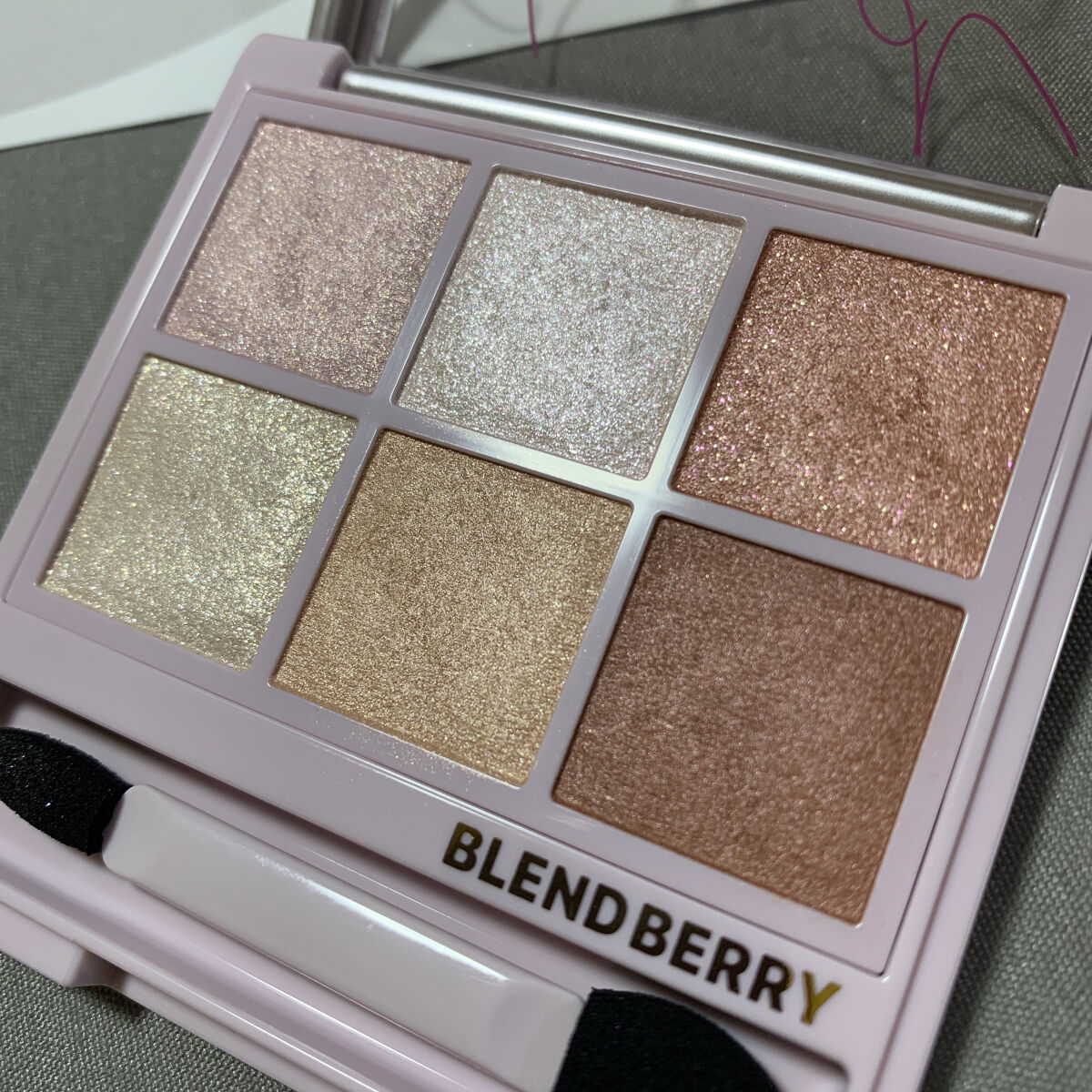 オーラクリエイション/BLEND BERRY/アイシャドウパレットを使ったクチコミ（2枚目）