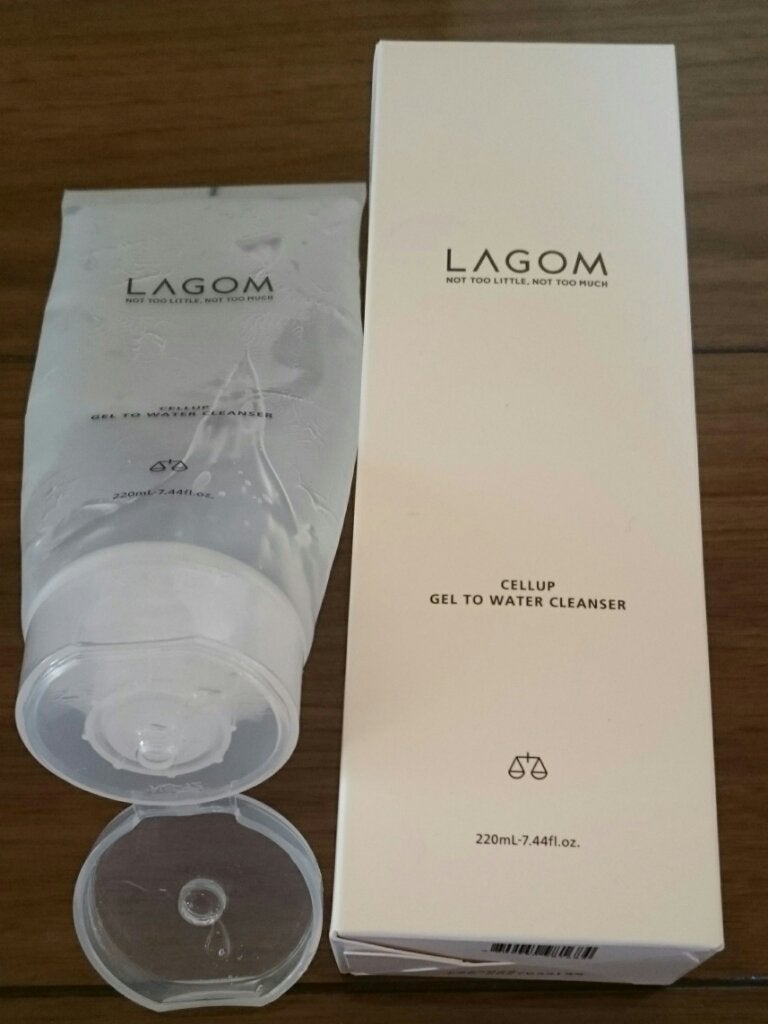 ラゴム ジェルトゥウォーター クレンザー(朝用洗顔)/LAGOM /その他洗顔料を使ったクチコミ(1枚目)
