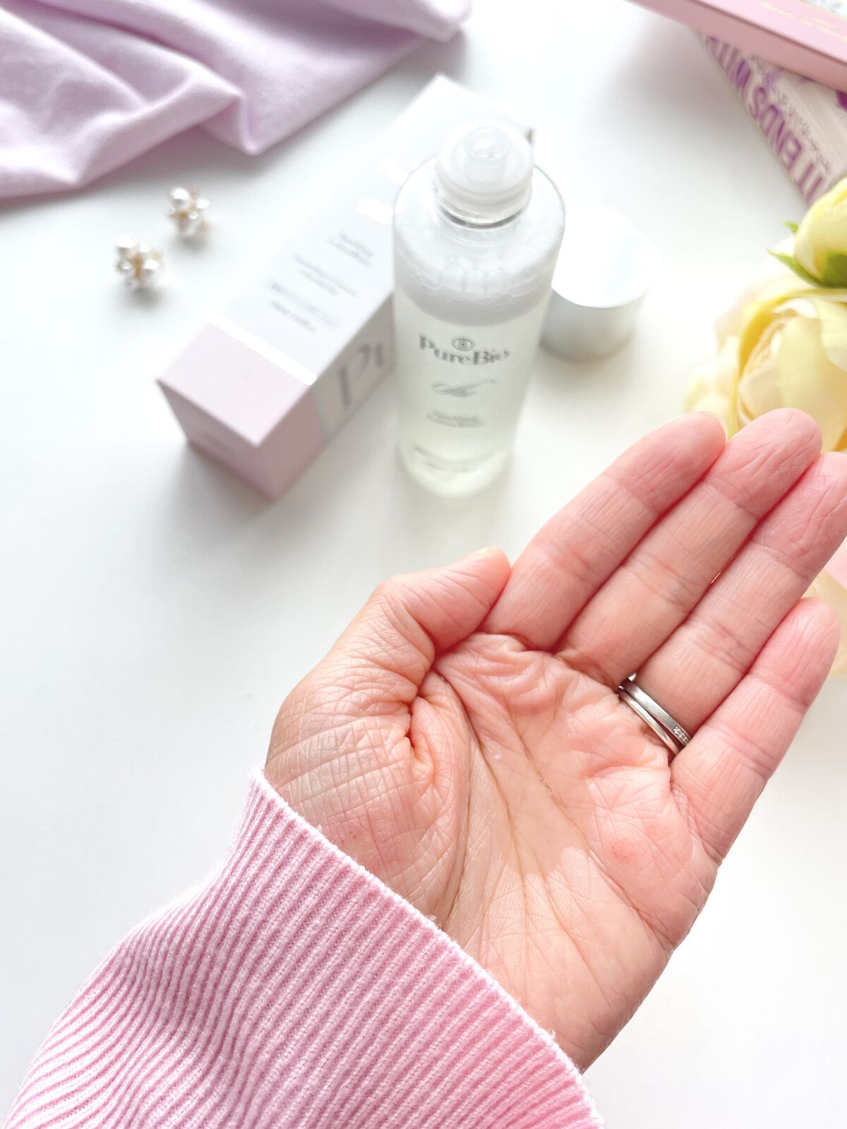 スパークリングローションホワイト/ピュールビオ/化粧水を使ったクチコミ（3枚目）