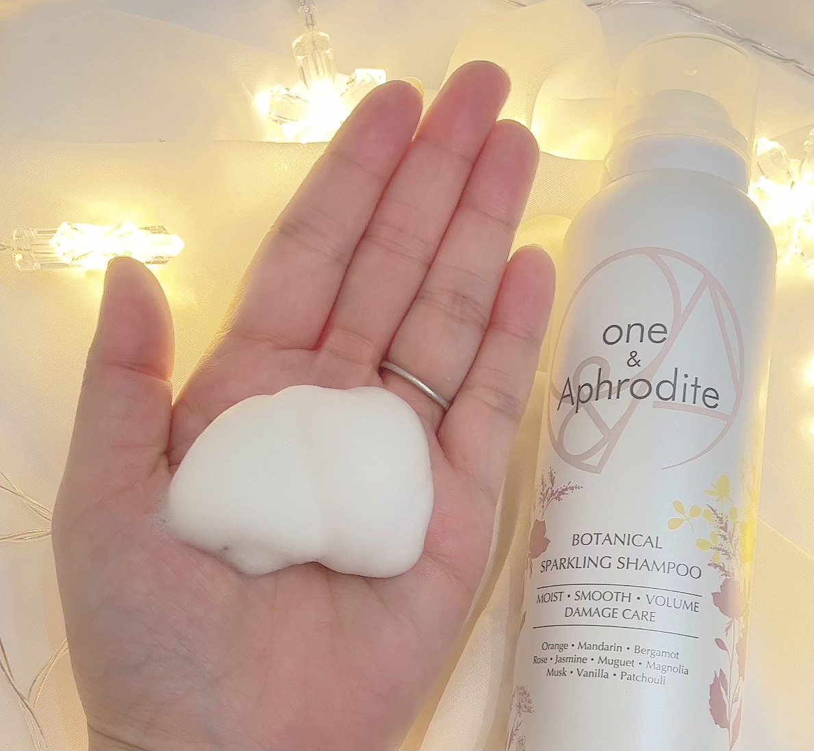 ワンアンドアフロディーテ ボタニカル スパークリング シャンプー/one&Aphrodite/市販シャンプーを使ったクチコミ（2枚目）