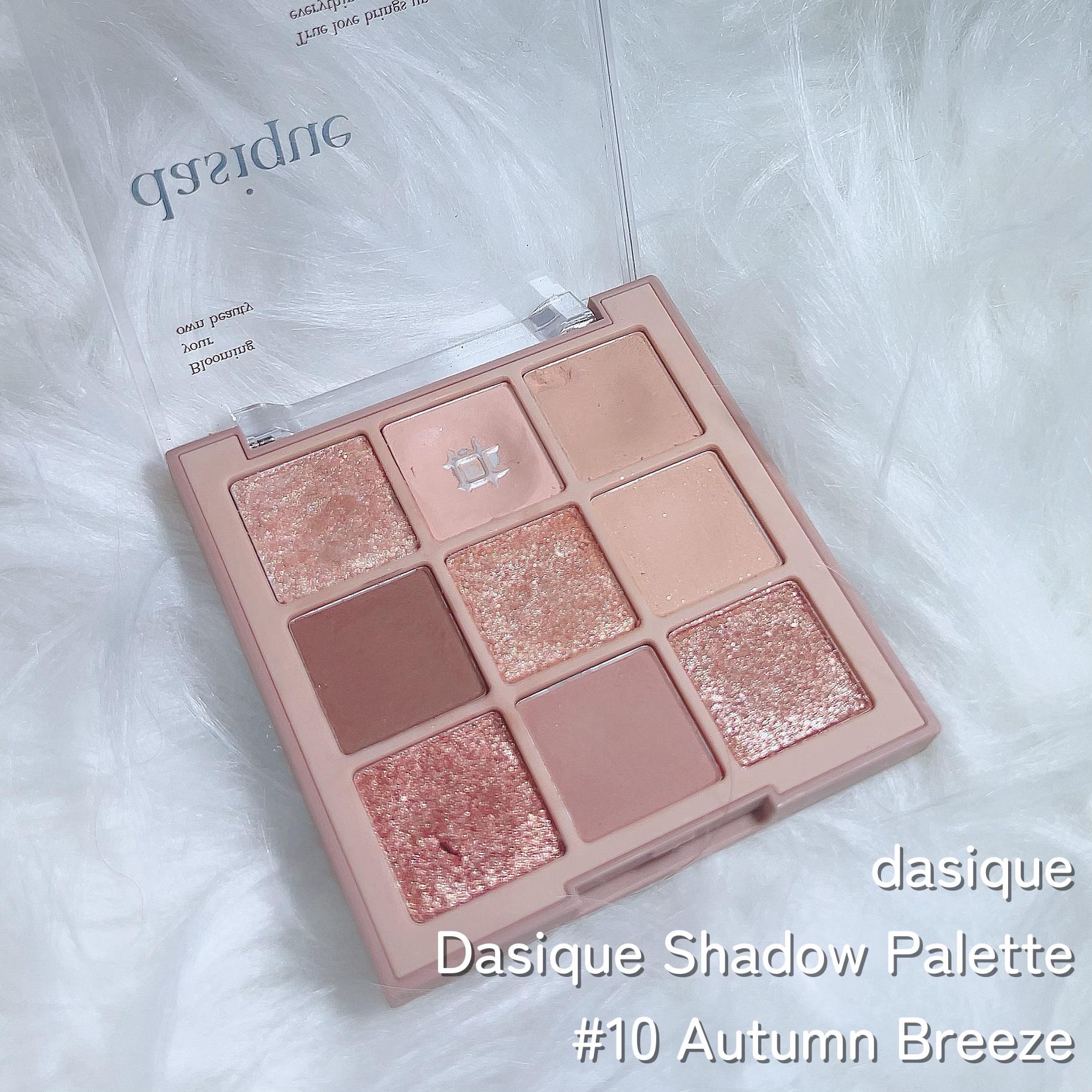 シャドウパレット 10 オータムブリーズ/dasique/アイシャドウパレットを使ったクチコミ（2枚目）