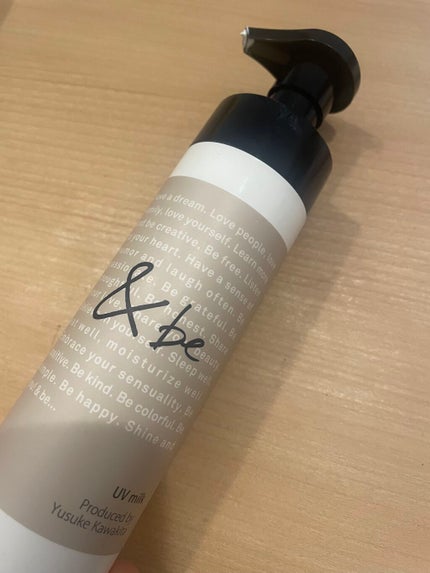 UVミルク/&be/日焼け止め・UVケアを使ったクチコミ(1枚目)