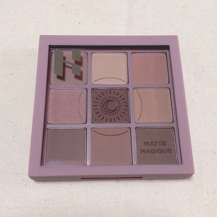 マイフェイブムードアイパレット 9カラー/HOLIKA HOLIKA/アイシャドウパレットを使ったクチコミ(2枚目)