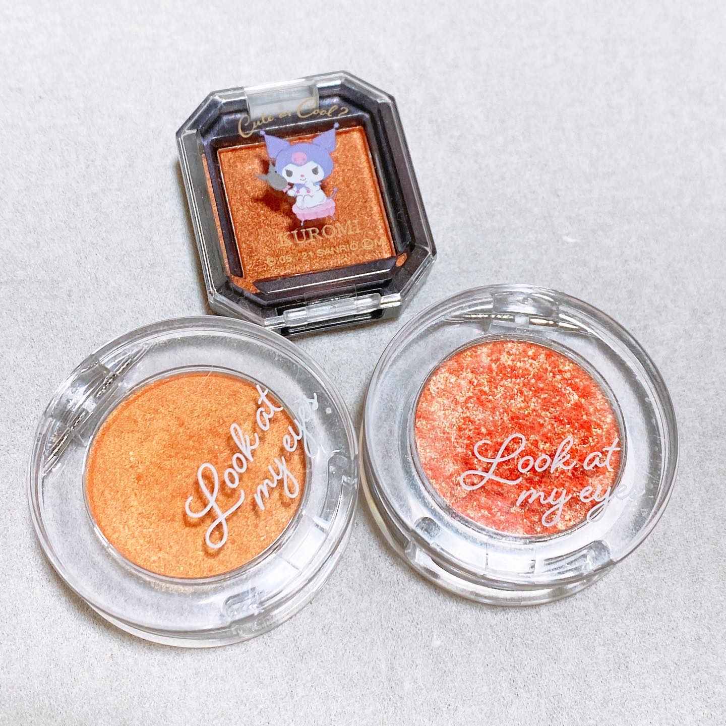 ルックアット マイアイベルベット OR202/ETUDE/単色アイシャドウを使ったクチコミ（2枚目）