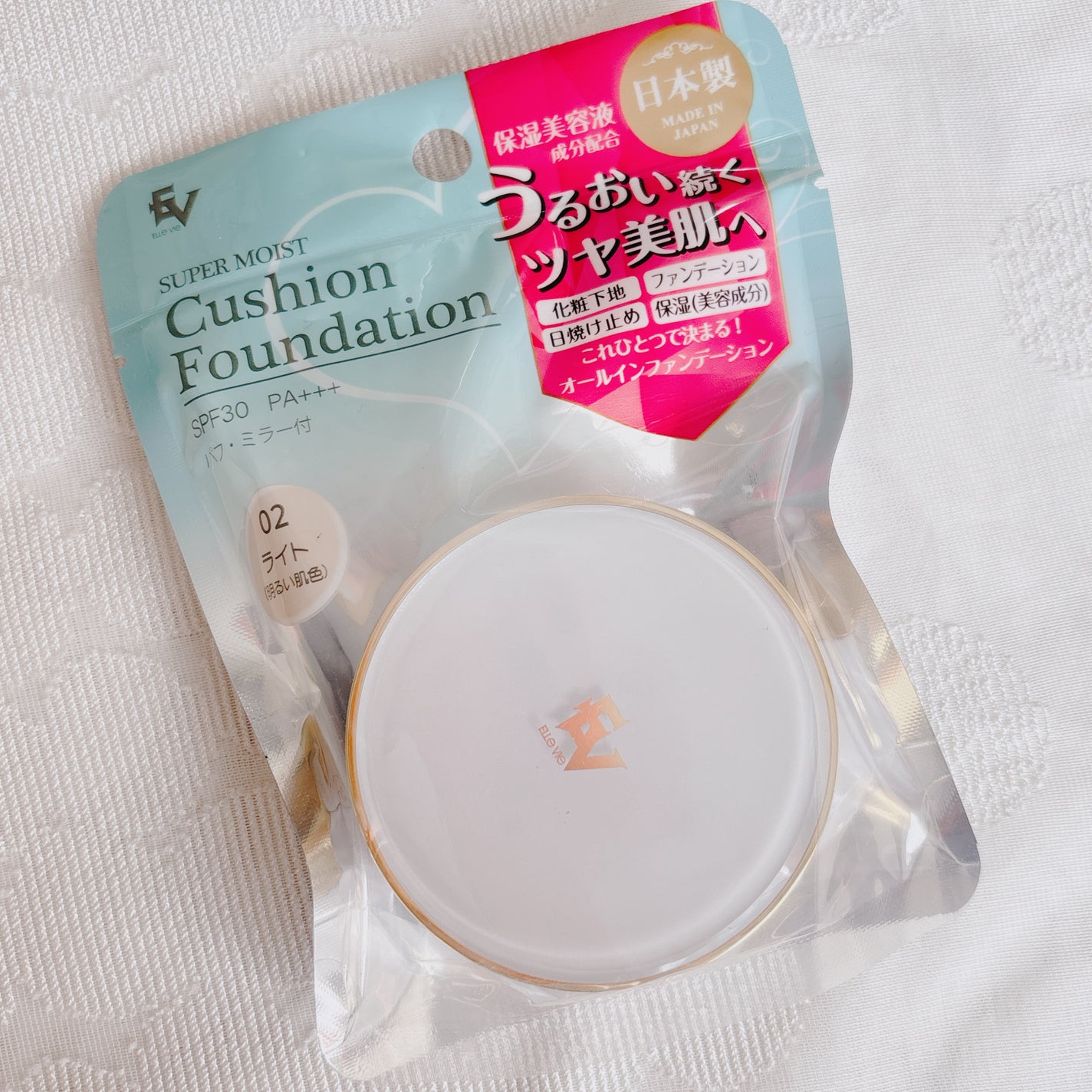 スーパーモイストクッションファンデーション/プレスカワジャパン/クッションファンデーションを使ったクチコミ(1枚目)