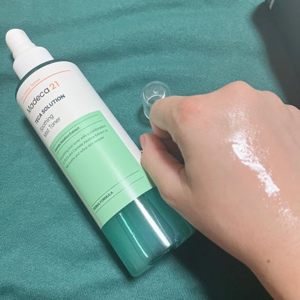 テカソルーションスージングミストトナー/Madeca21/ミスト状化粧水を使ったクチコミ(2枚目)