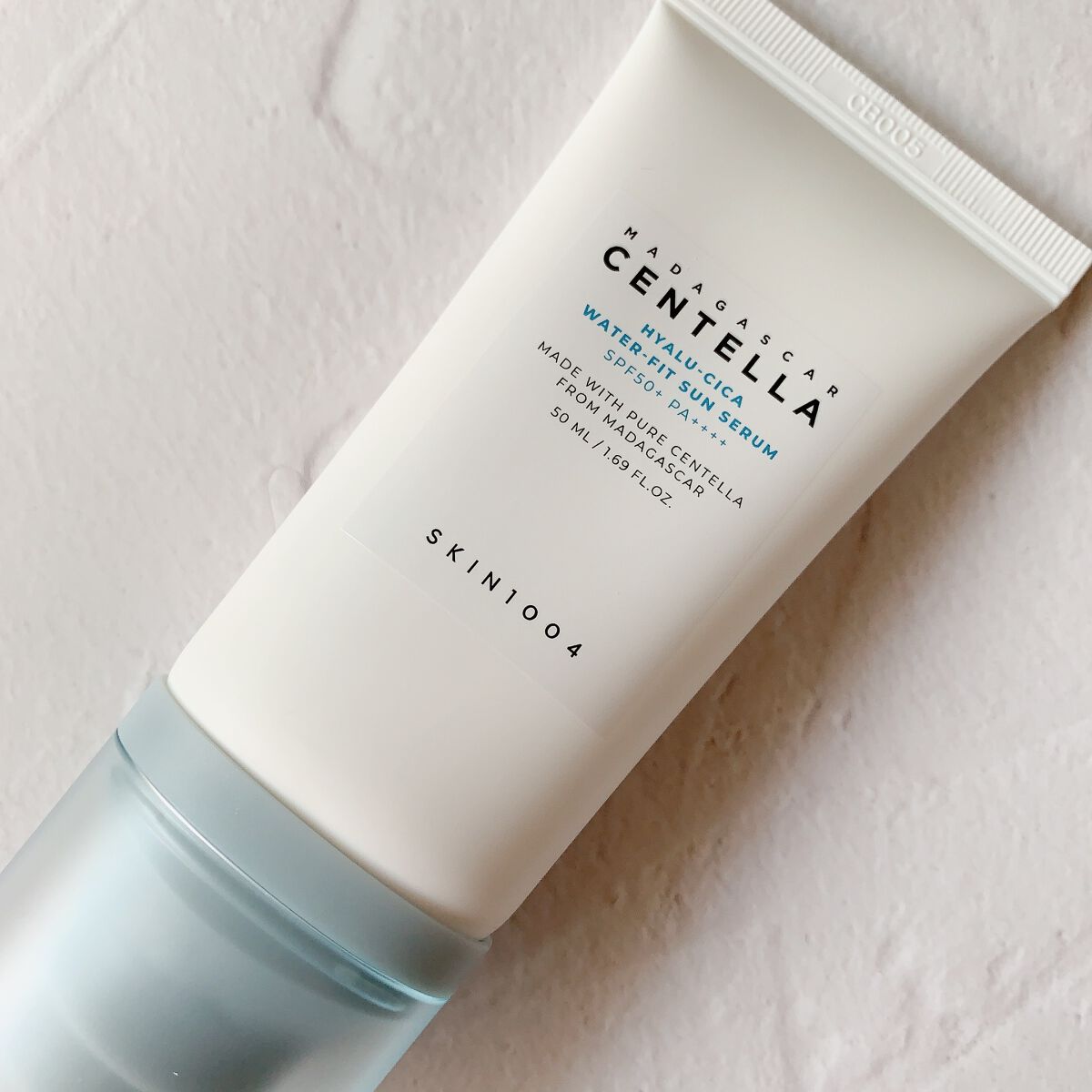 ヒアルーシカ ウォーターフィット サンセラム/SKIN1004/日焼け止めローションを使ったクチコミ（2枚目）