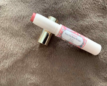 ステイオンバームルージュ 17 メロウブロッサム/キャンメイク/口紅を使ったクチコミ(2枚目)