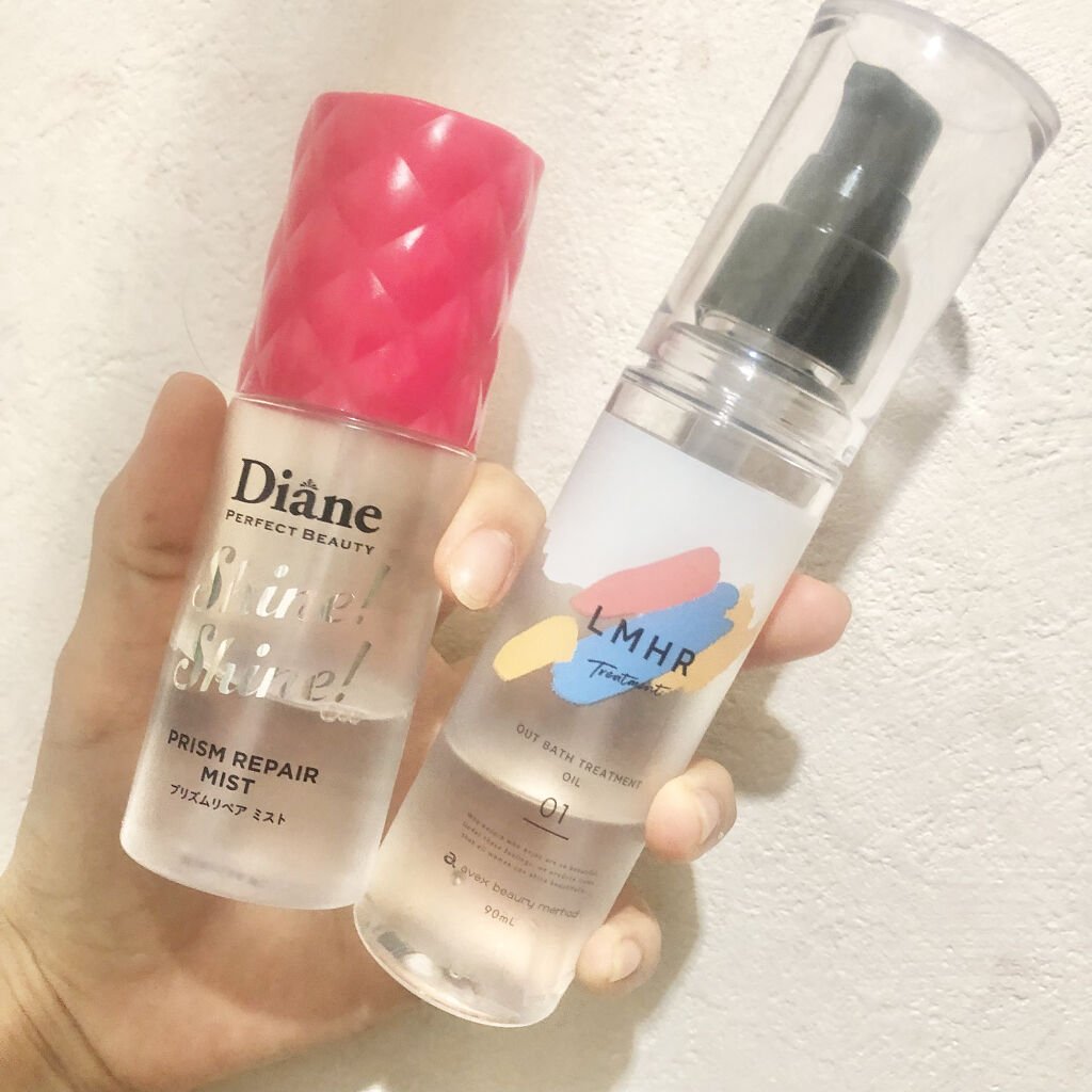 LMHR ルミナスヘア トリートメントミスト/avex beauty method/ヘアミルクを使ったクチコミ（2枚目）