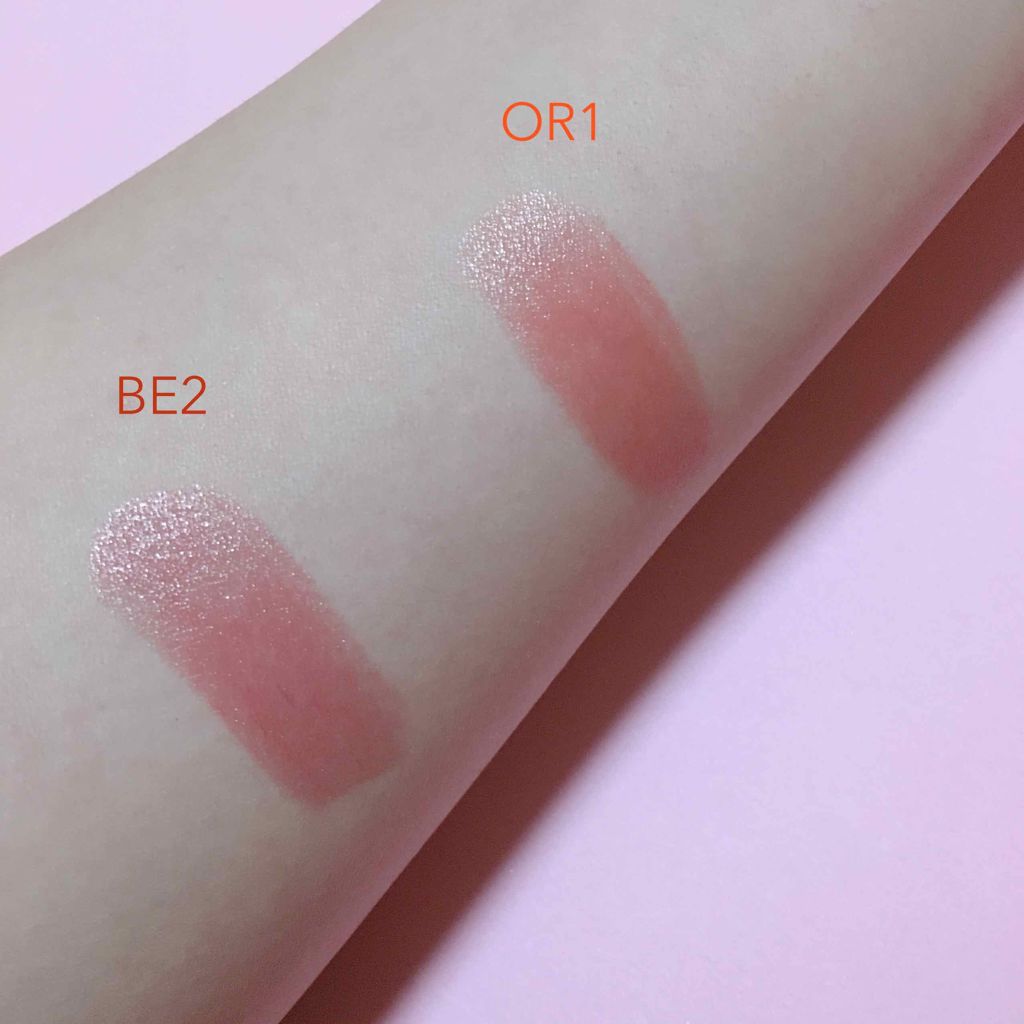 ラスティンググロスリップ/CEZANNE/口紅を使ったクチコミ（3枚目）