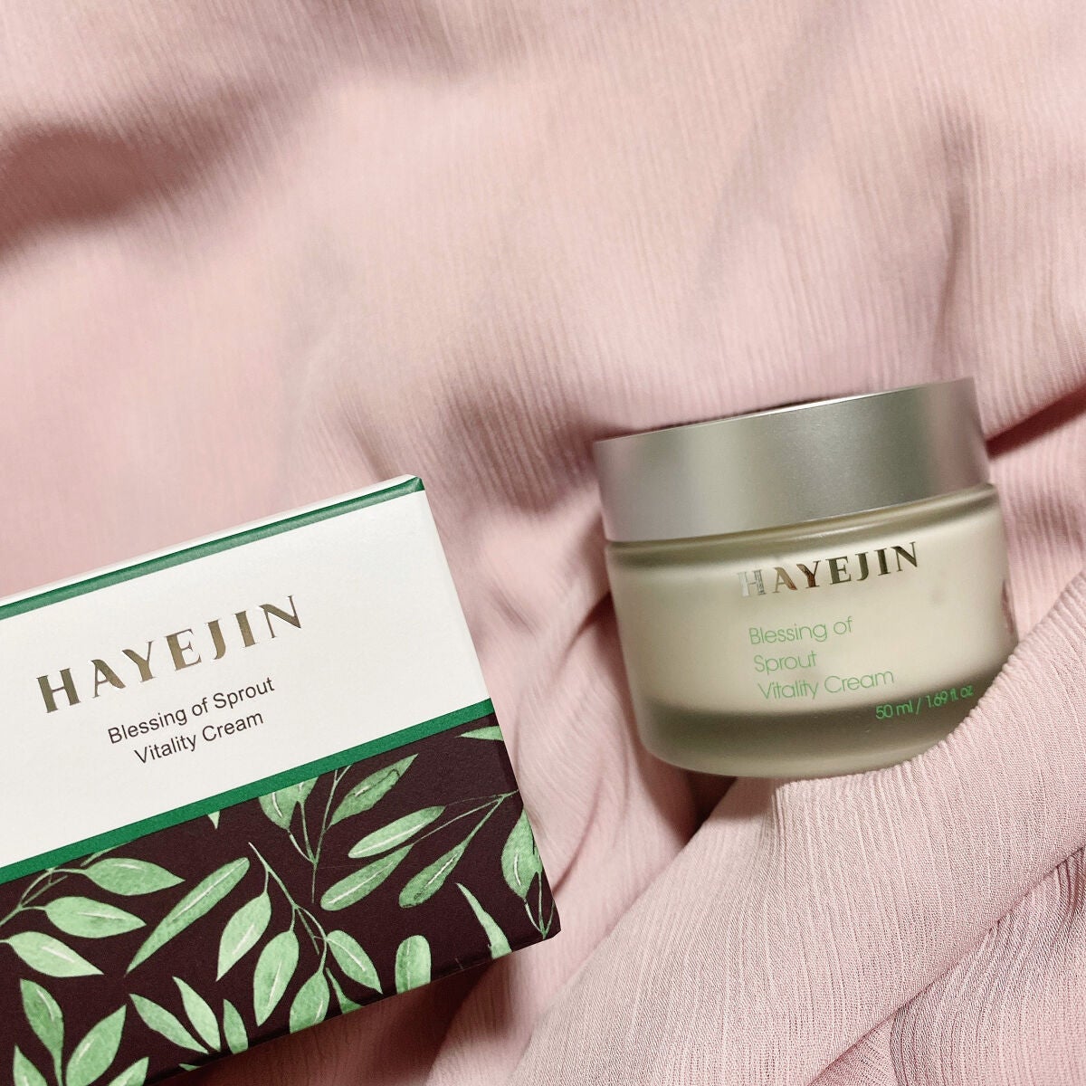 ブレッシングオブスプラウトバイタリティークリーム/HAYEJIN/フェイスクリームを使ったクチコミ(1枚目)