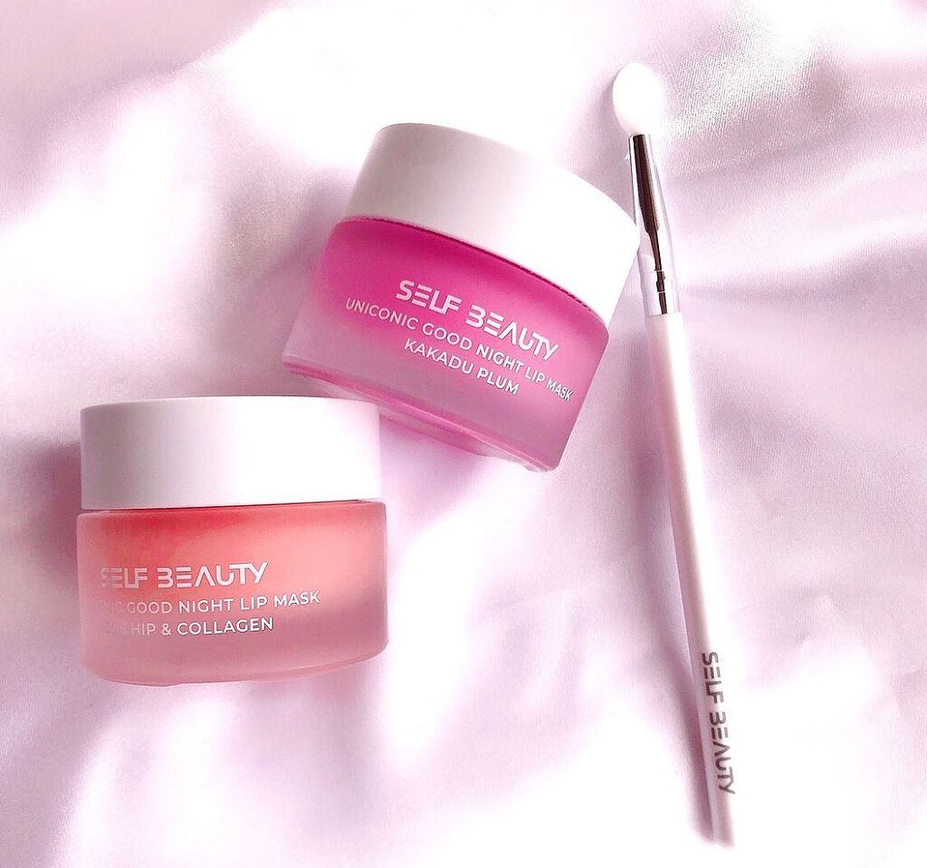 ユニコーングッドナイトリップマスク カカドゥプラム/SELF BEAUTY/リップマスクを使ったクチコミ（1枚目）