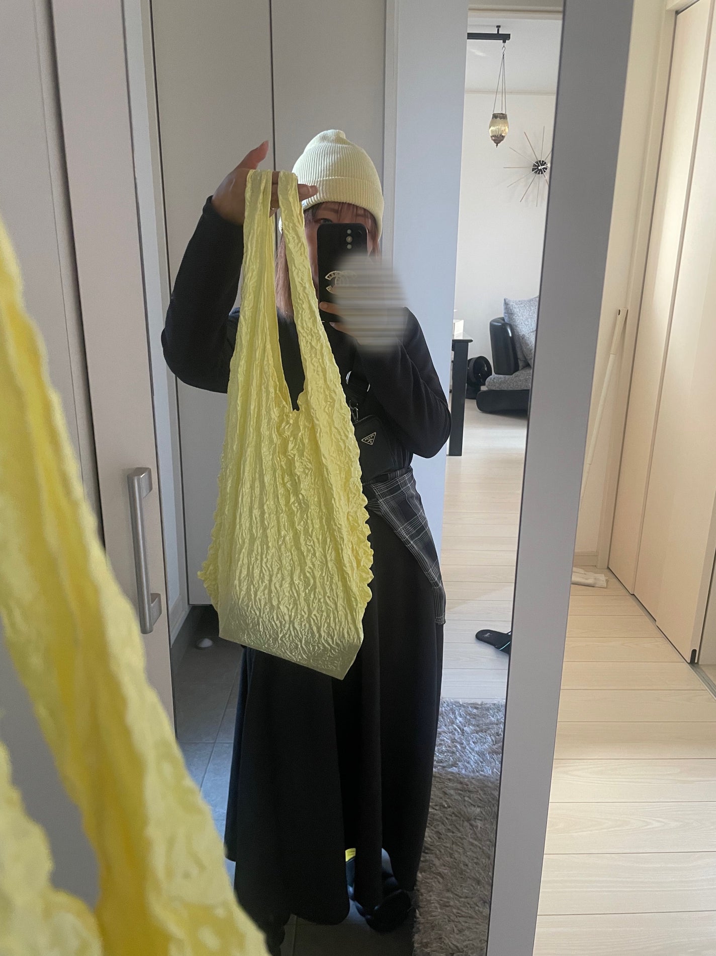 ちゃんまぃ on LIPS 「見てみて可愛いエコバッグ♡大きさ変幻自在の、魔法のようなバック..」(2枚目)