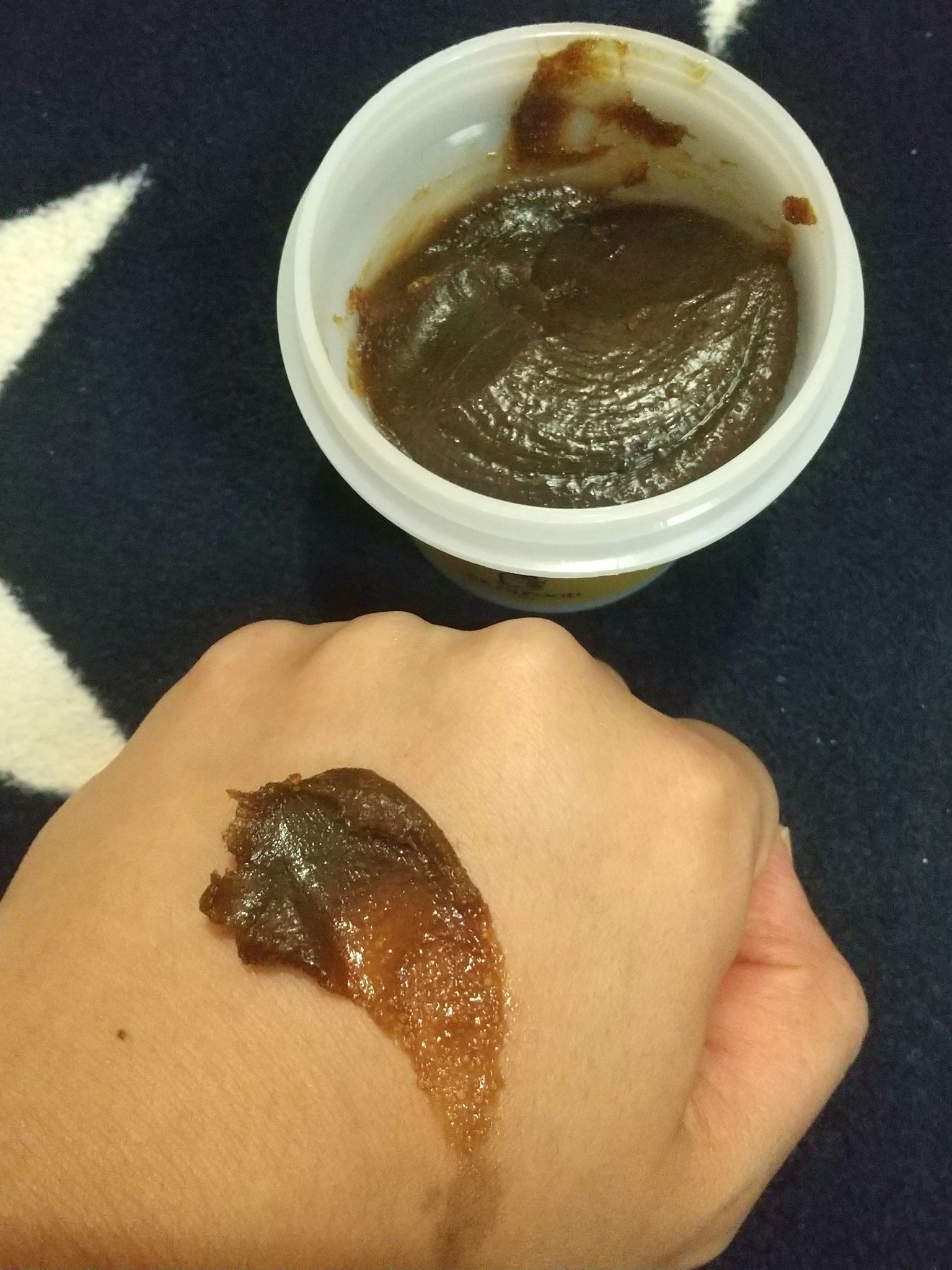 ブラックシュガーマスク ウォッシュオフ/SKINFOOD/洗い流すパック・マスクを使ったクチコミ（3枚目）