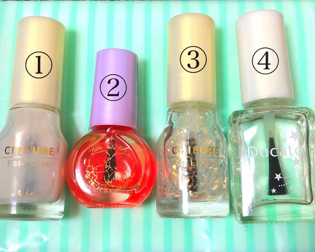 ベース＆トップコートⅡ/デュカート/ネイルトップコートを使ったクチコミ（2枚目）