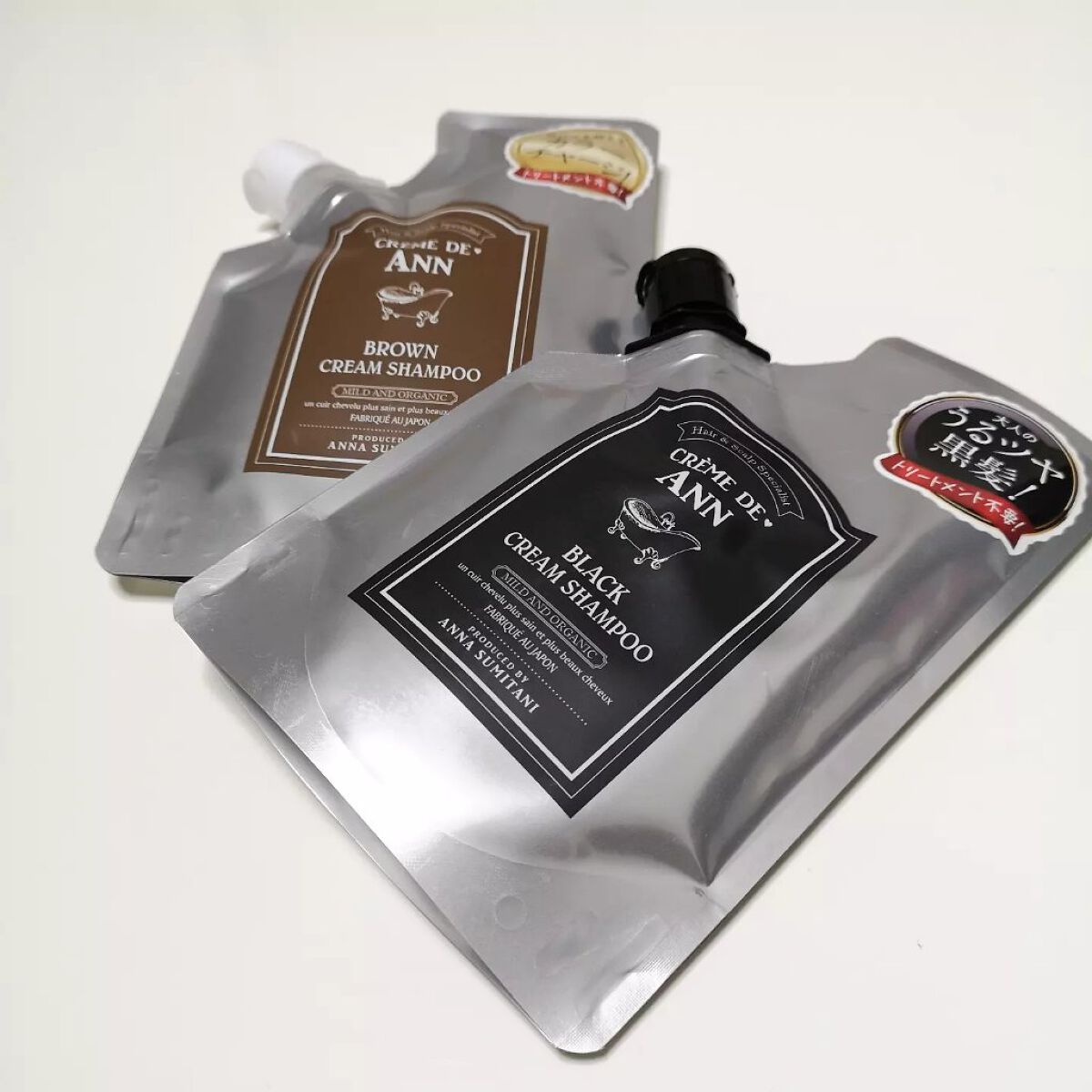 ブラッククリームシャンプー/creme de Ann/市販シャンプーを使ったクチコミ(1枚目)