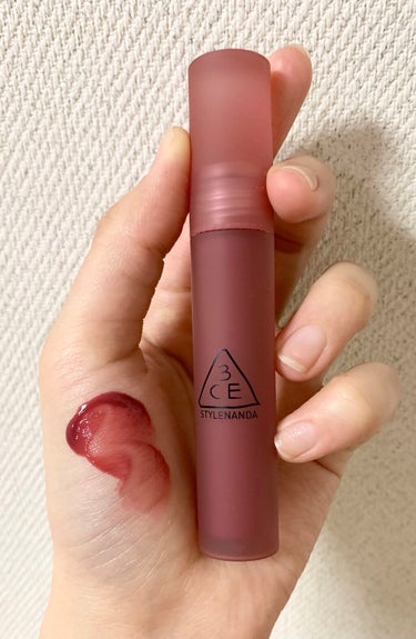 3CE BLUR WATER TINT/3CE/口紅を使ったクチコミ（3枚目）