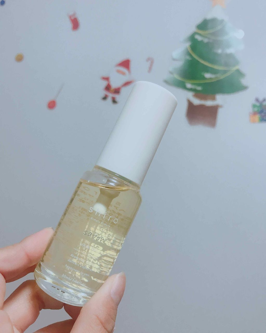 サボン ヘアオイル/SHIRO/ヘアオイルを使ったクチコミ(1枚目)