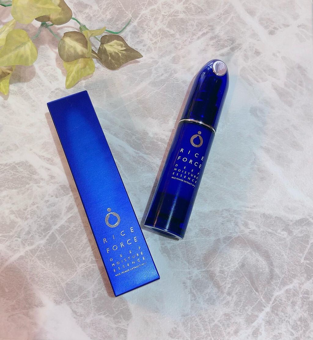 ディープモイスチュアエッセンス/ライスフォース/美容液を使ったクチコミ（1枚目）