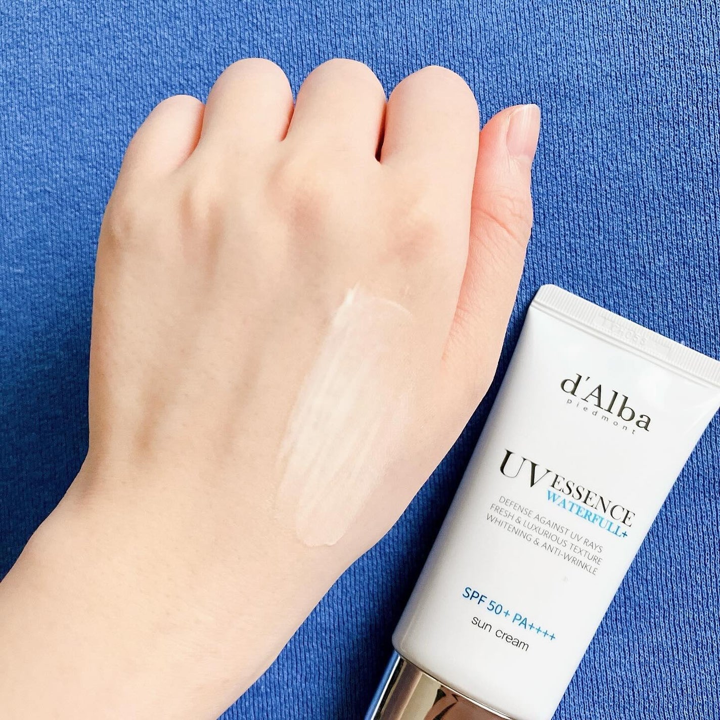 ダルバ ウォータフル エッセンス サンクリーム/ダルバ/日焼け止めクリームを使ったクチコミ(4枚目)