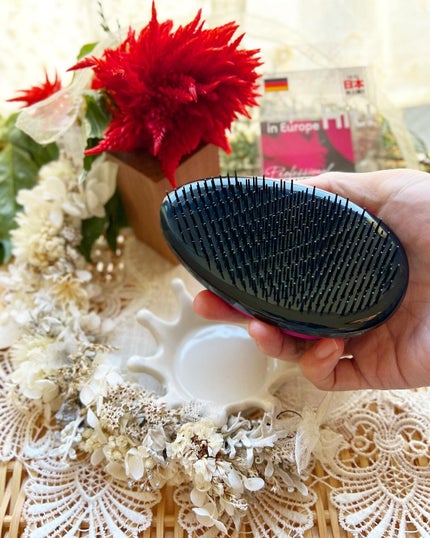 ヴィーナス ビューティーブラシ/PARSA/ヘアブラシを使ったクチコミ(5枚目)