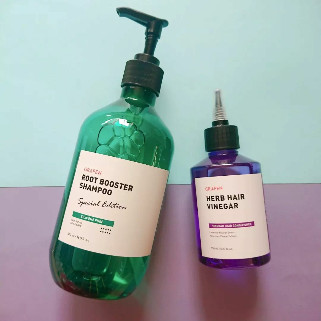 ROOT BOOSTER SHAMPOO /GRAFEN /市販シャンプーを使ったクチコミ（1枚目）