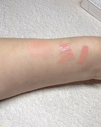 ペタルドロップリキッドブラッシャー/DEAR DAHLIA/リキッドチークを使ったクチコミ(6枚目)