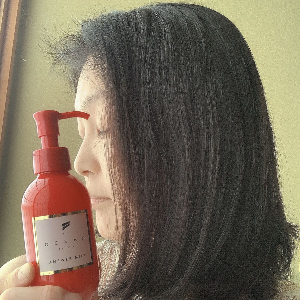 アンサーミルク/OCEAN TRICO/ヘアミルクを使ったクチコミ（3枚目）