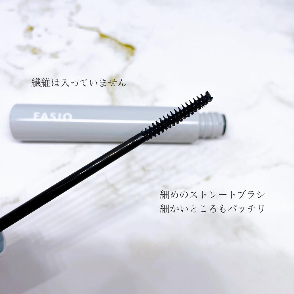 パーマネントカール ケア マスカラ 01 ネイビーブラック/FASIO/マスカラを使ったクチコミ（3枚目）