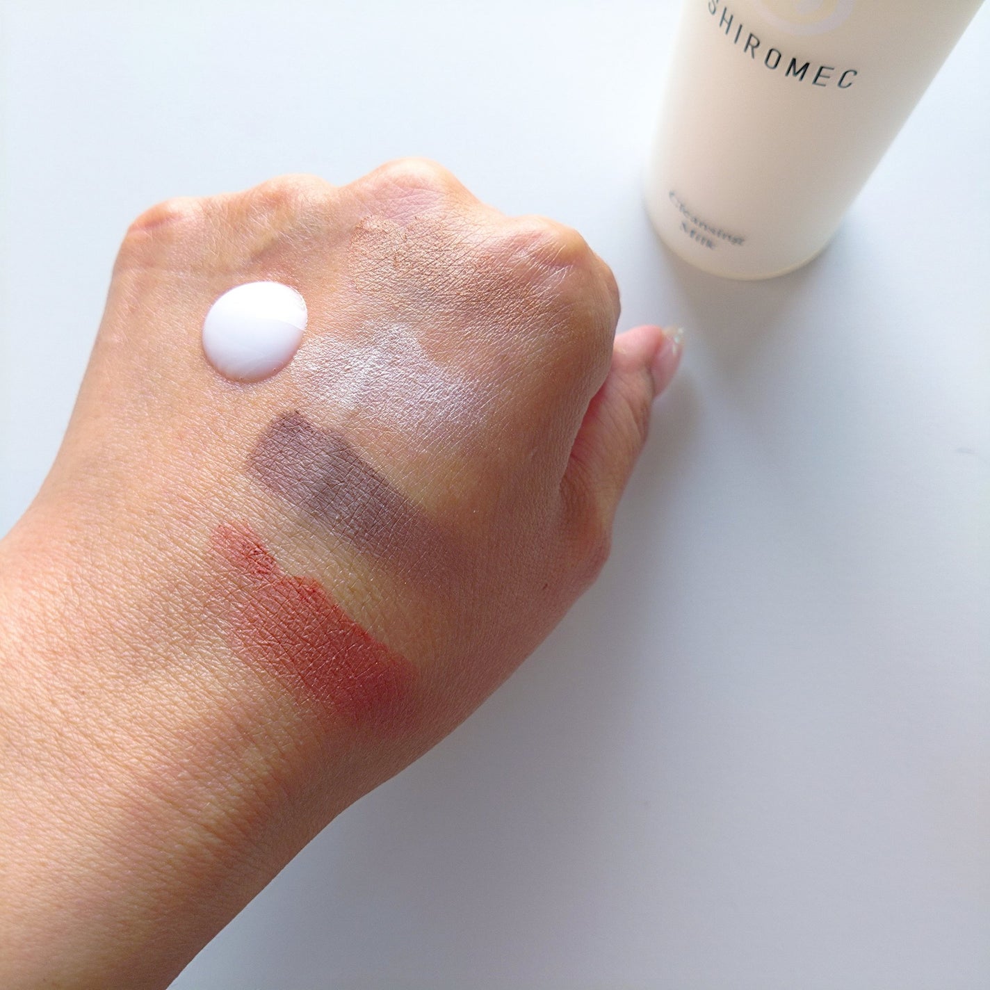 シロメク クレンジングミルク/BELME/ミルククレンジングを使ったクチコミ(2枚目)