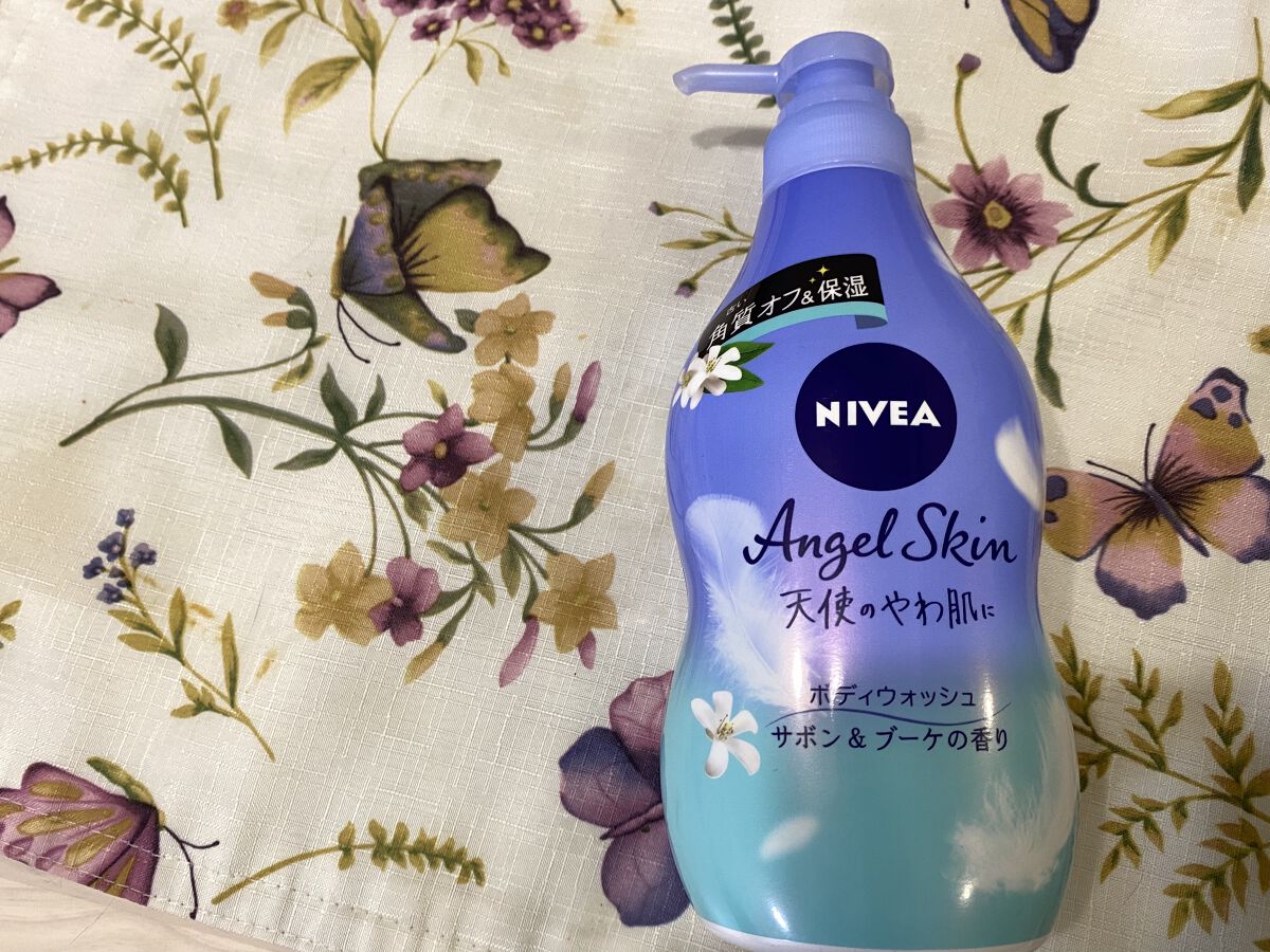 エンジェルスキン ボディウォッシュ サボン＆ブーケの香り/ニベア/ボディソープを使ったクチコミ（1枚目）