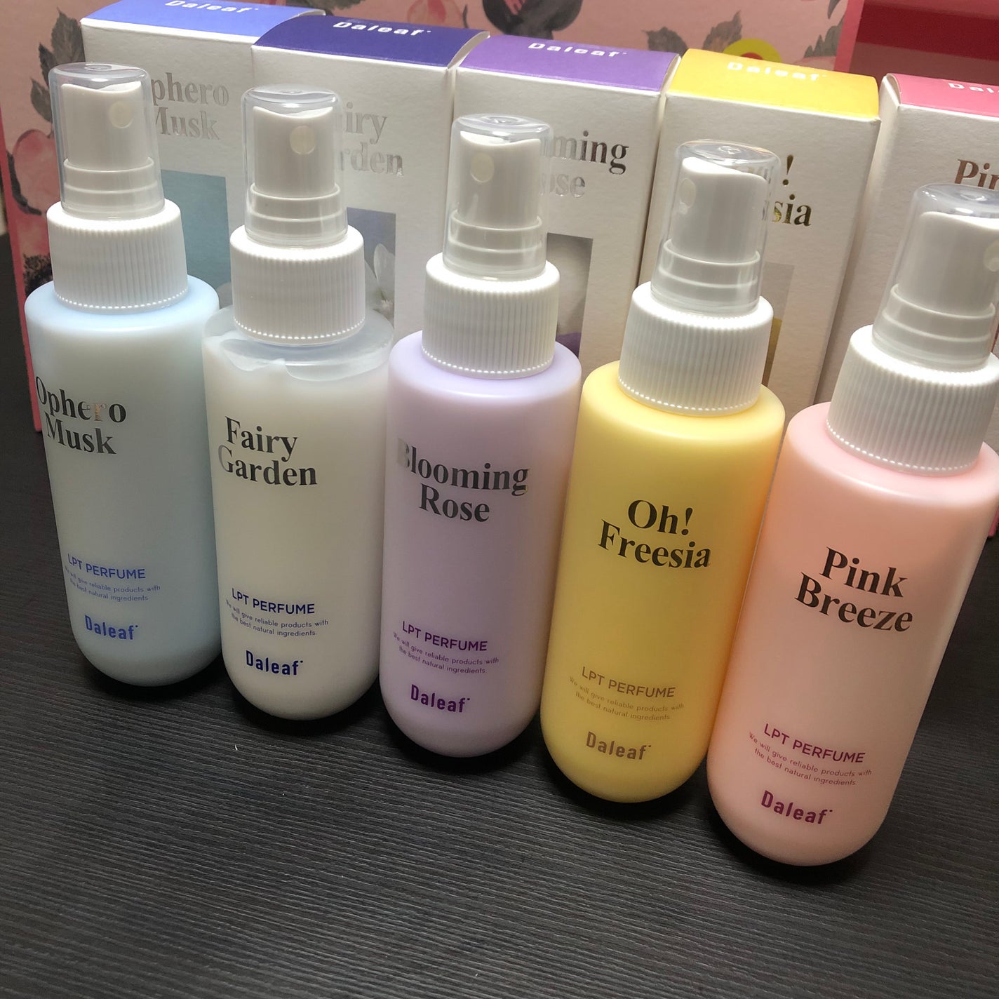 パフュームヘアパックインミスト Pink Breeze/Daleaf/アウトバストリートメントを使ったクチコミ(3枚目)