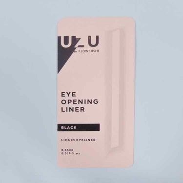 EYE OPENING LINER/UZU BY FLOWFUSHI/リキッドアイライナーを使ったクチコミ（2枚目）