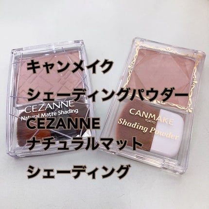 ナチュラルマットシェーディング/CEZANNE/シェーディングを使ったクチコミ(1枚目)