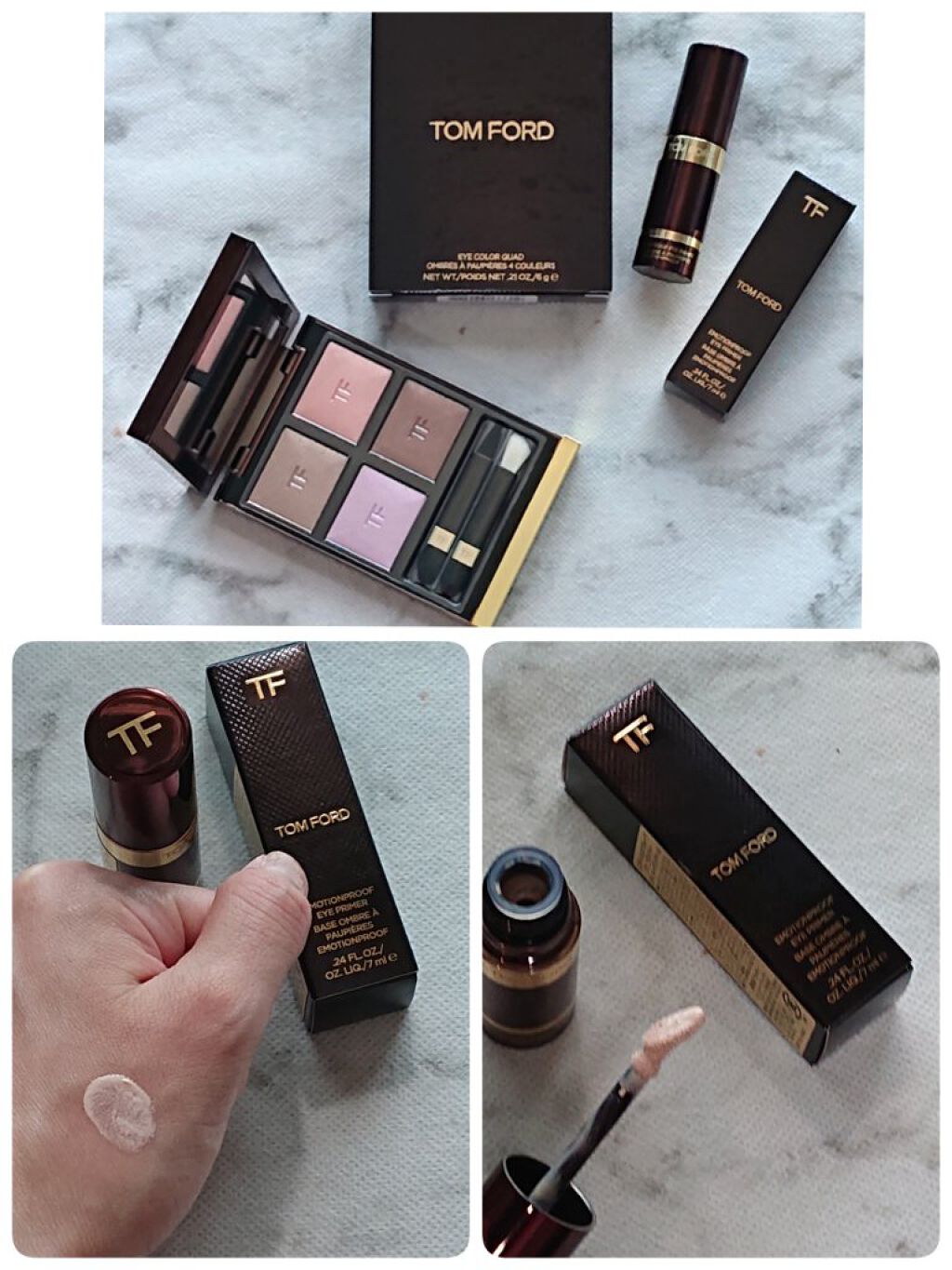 エモーションプルーフ アイ プライマー/TOM FORD BEAUTY/アイシャドウベースを使ったクチコミ（2枚目）