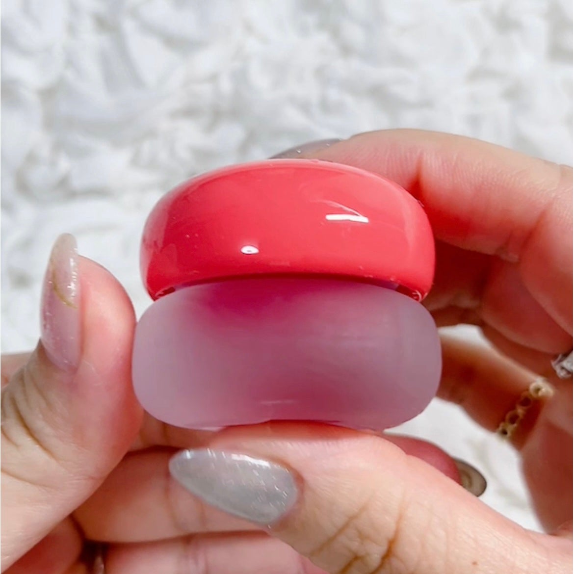 フィー リップアンドチーク ブラーリープリンポット/fwee/口紅を使ったクチコミ(2枚目)