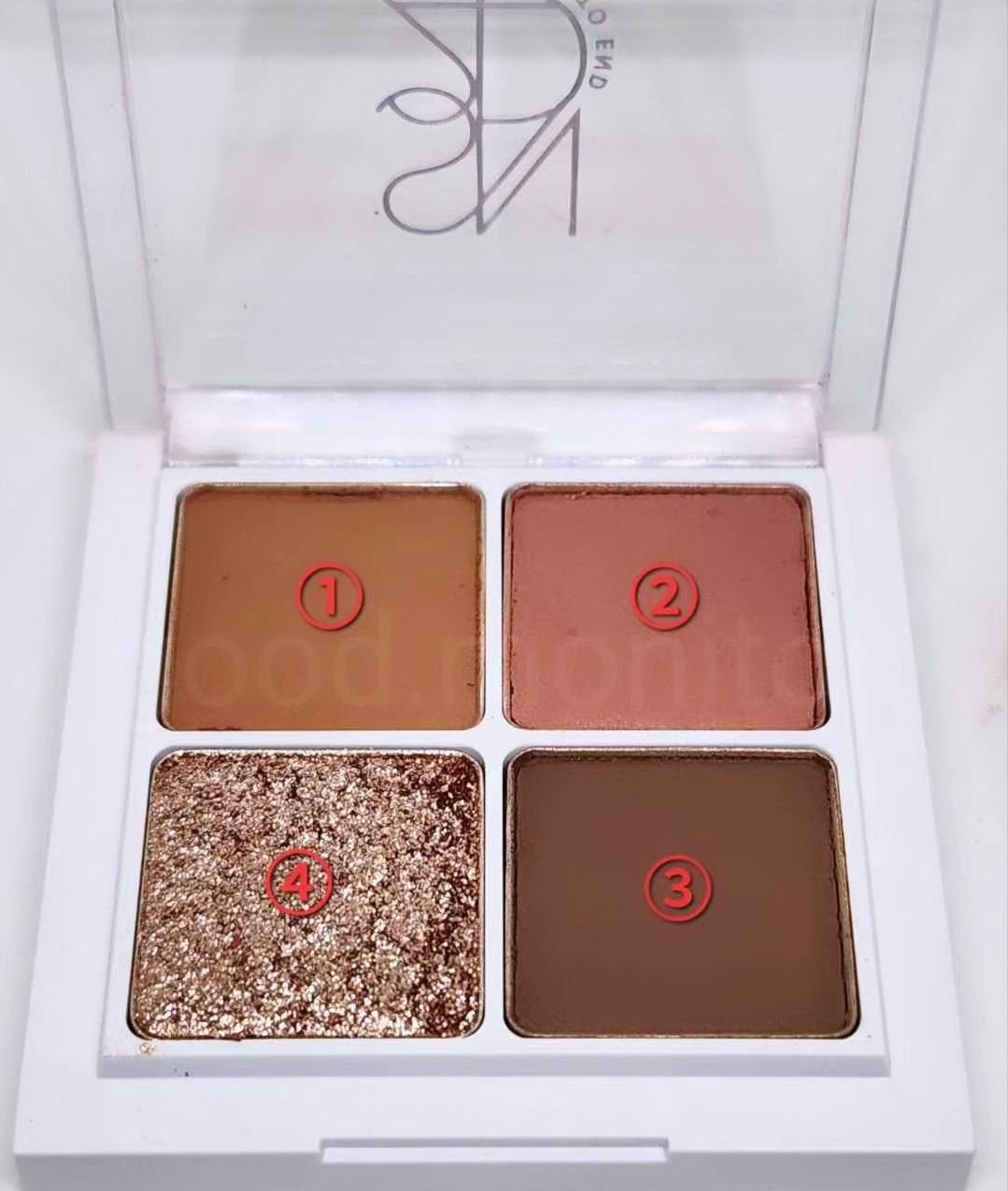 インフィニティフラター/S2ND/アイシャドウパレットを使ったクチコミ(4枚目)