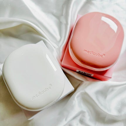 プロ グルタチオン グロウクッションファンデーション/MEDICUBE/クッションファンデーションを使ったクチコミ(4枚目)