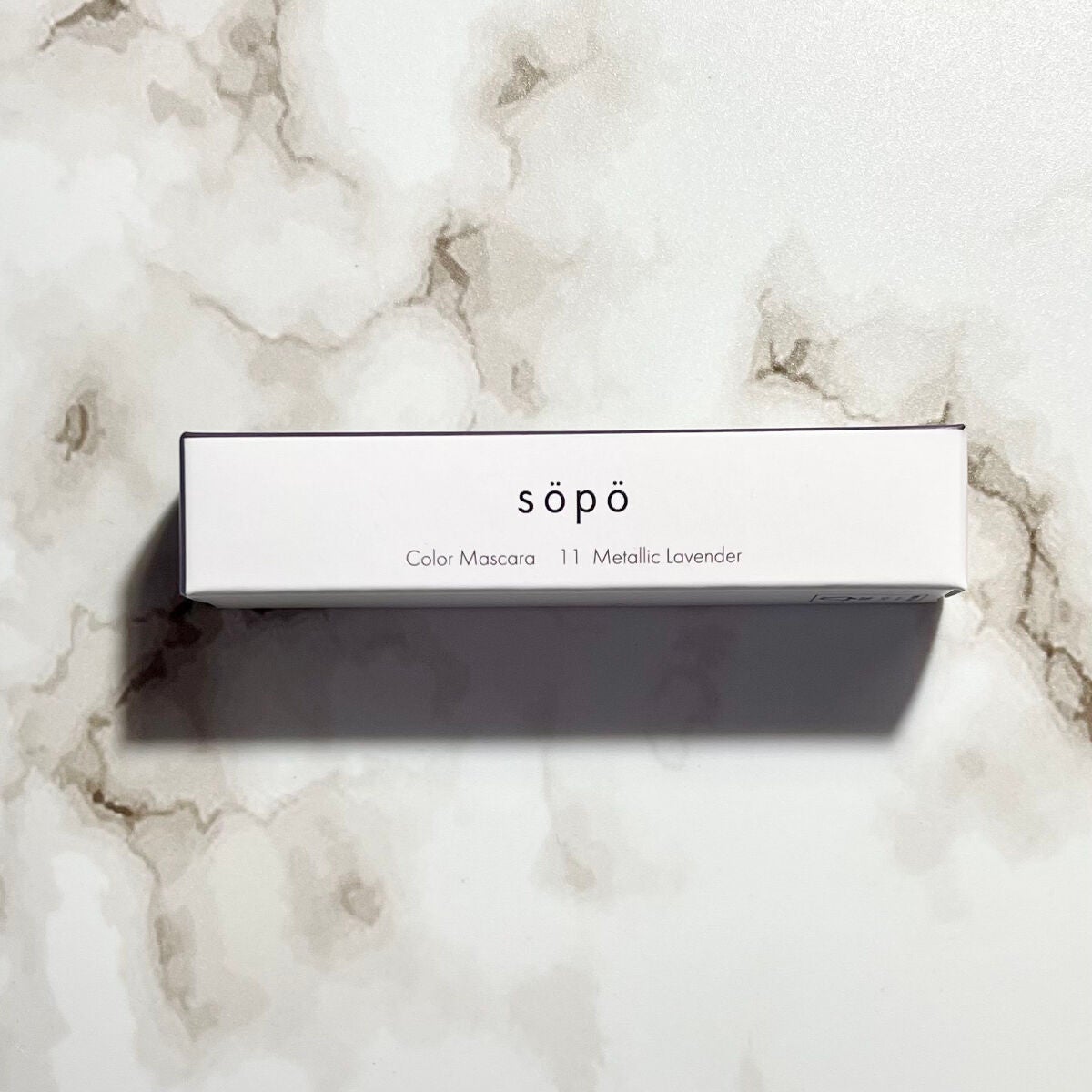 カラーマスカラ/sopo/マスカラを使ったクチコミ(3枚目)