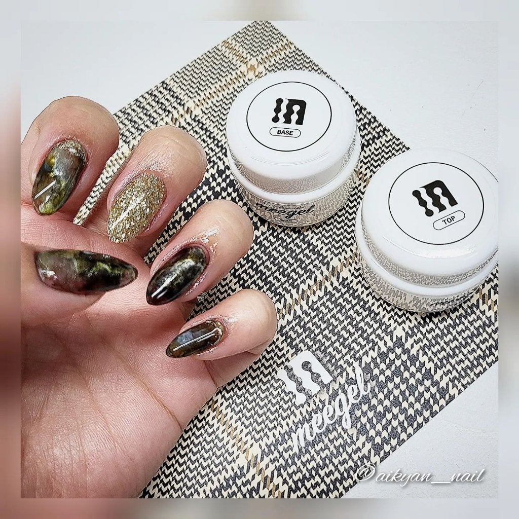 ミージェル ベースジェル/meegel/ジェルネイルを使ったクチコミ(1枚目)