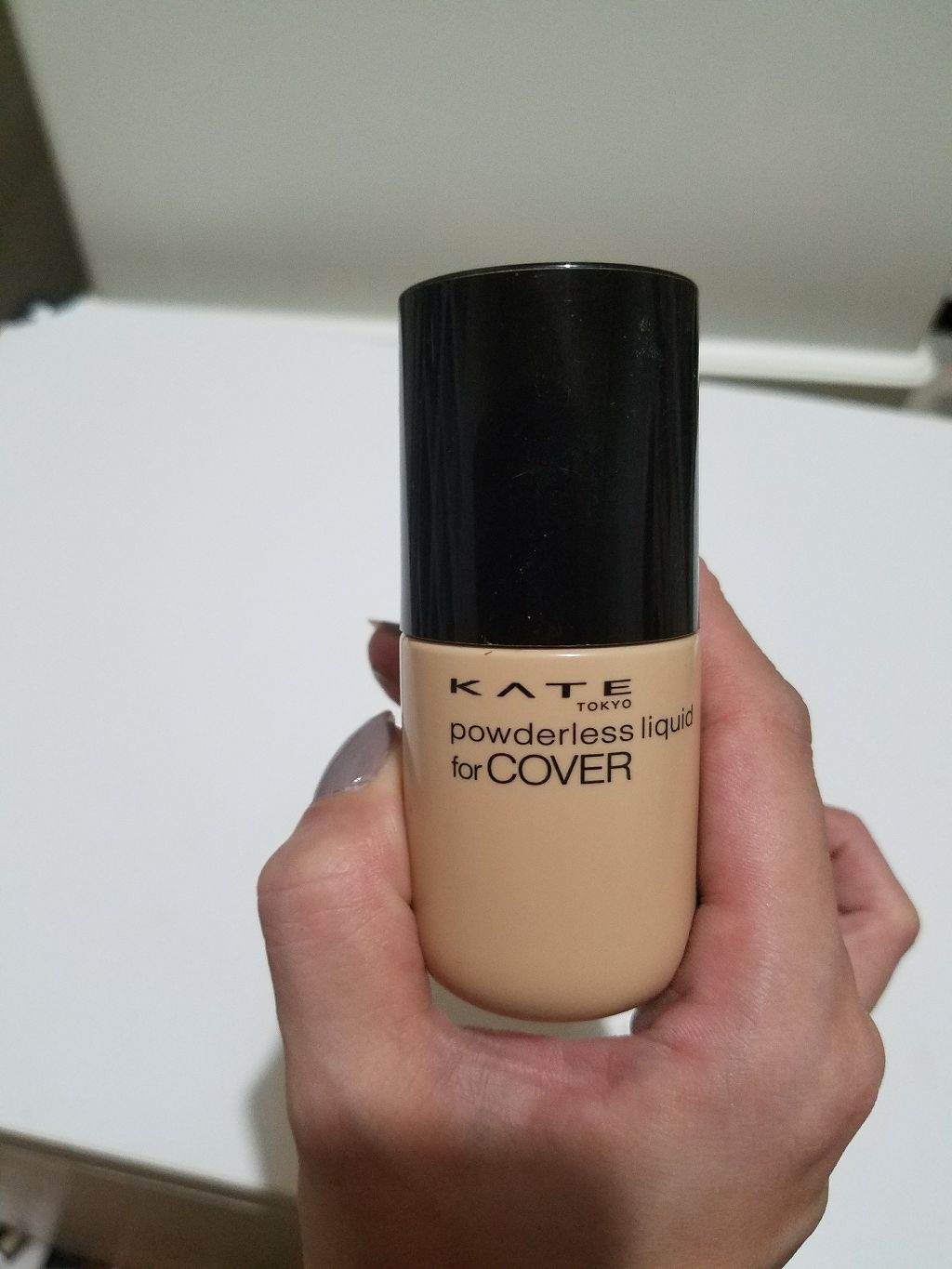 パウダレスリキッド/KATE/リキッドファンデーションを使ったクチコミ（1枚目）