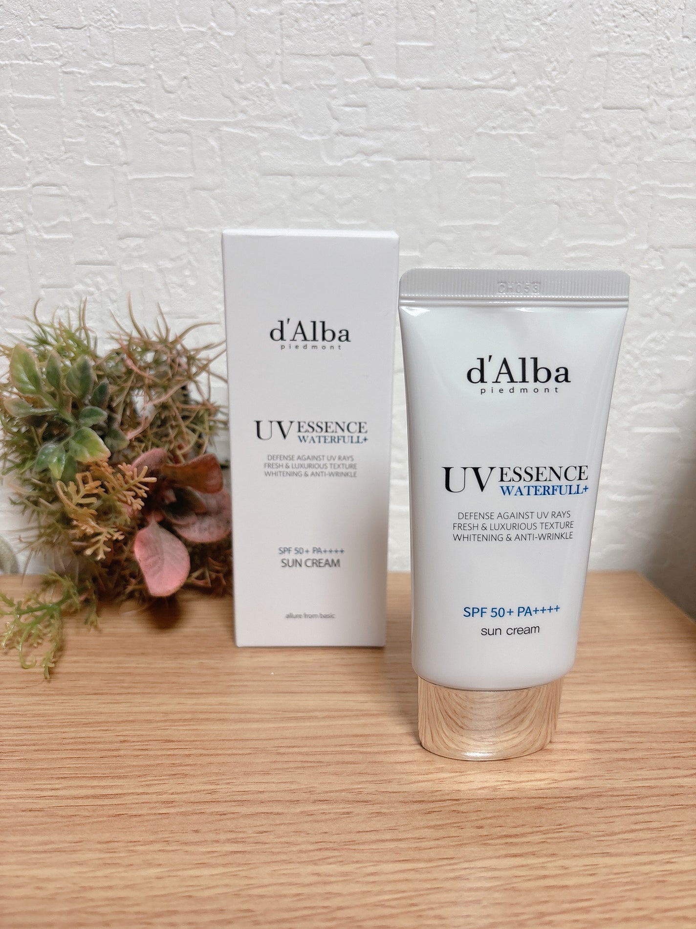 ダルバ ウォータフル エッセンス サンクリーム/ダルバ/日焼け止めクリームを使ったクチコミ(1枚目)