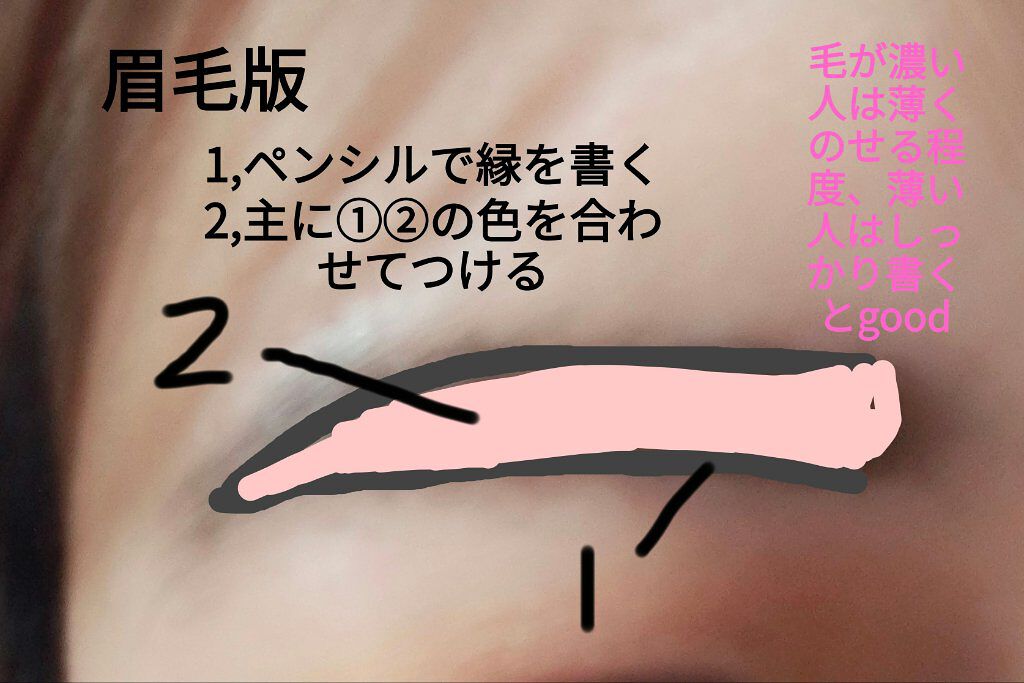 ケイト デザイニングアイブロウ3D/KATE/パウダーアイブロウを使ったクチコミ（3枚目）