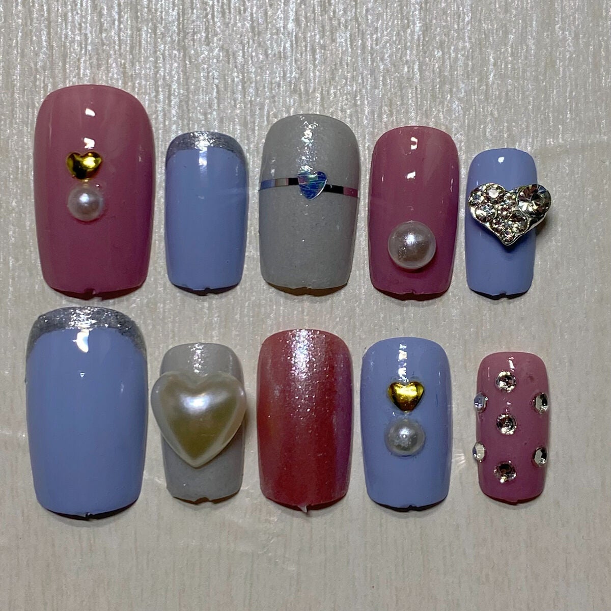 デコレーションネイルパーツ/DAISO/ネイルチップ・パーツを使ったクチコミ(2枚目)