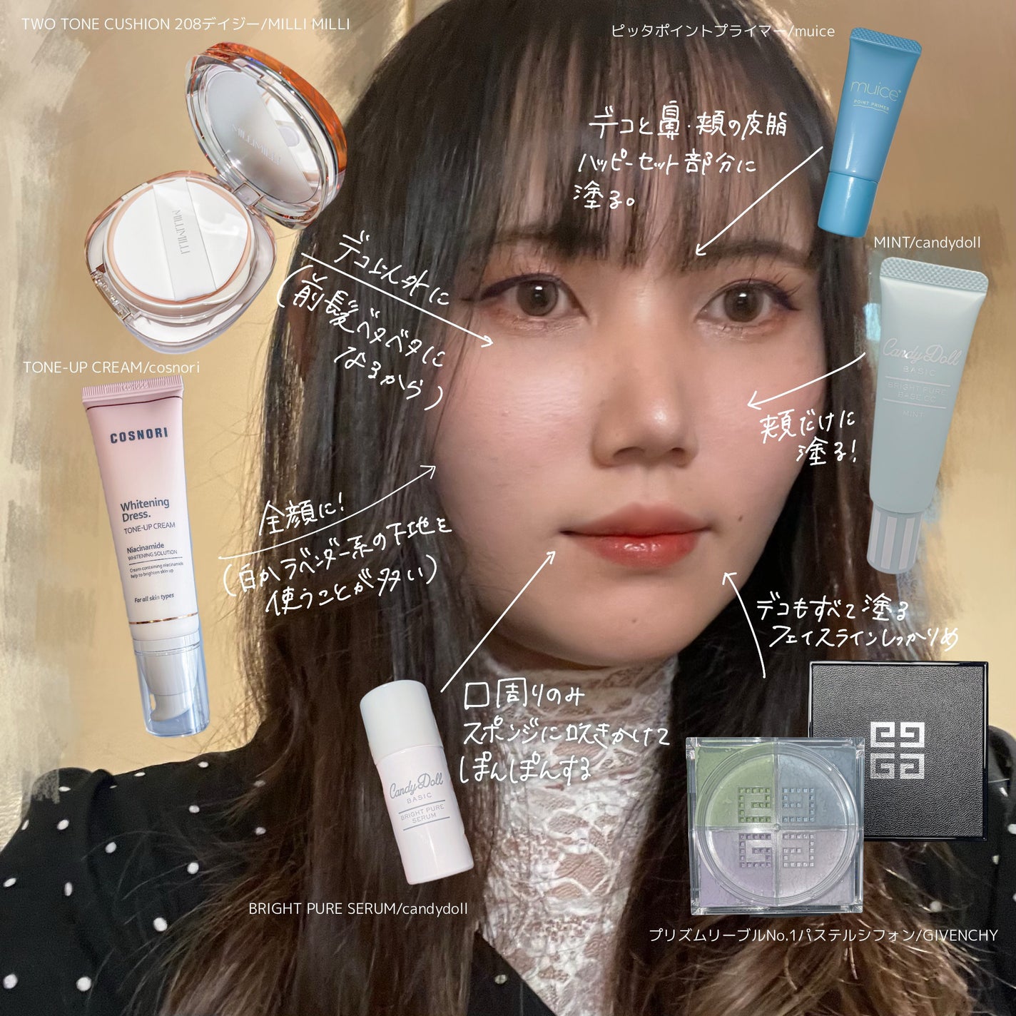 ディオール バックステージ フェイス グロウ パレット/Dior/ハイライトを使ったクチコミ(2枚目)